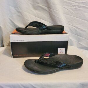 Vionic Tide Women's Black Sequin Sandals